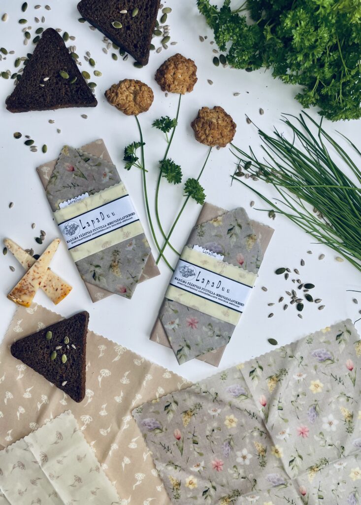 Korduvkasutatav vahakangas – looduslik alternatiiv toidukilele