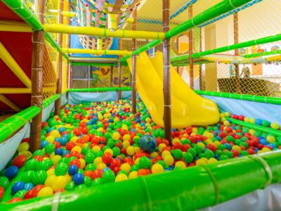 Lapse sünnipäevapidu mängutoas