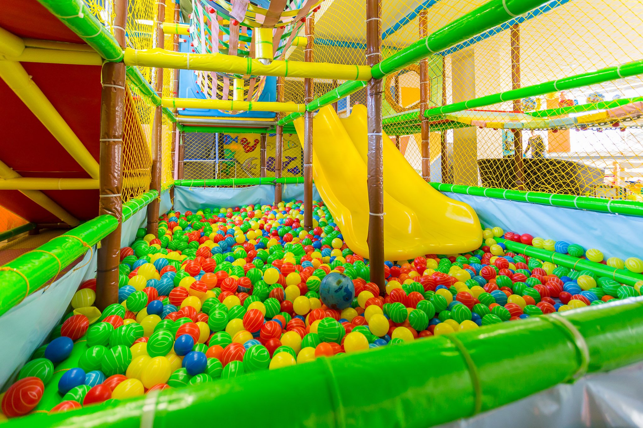 Lapse sünnipäevapidu mängutoas