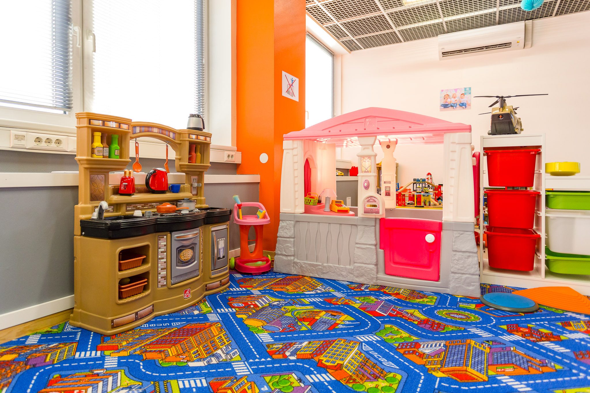 Lapse sünnipäevapidu mängutoas