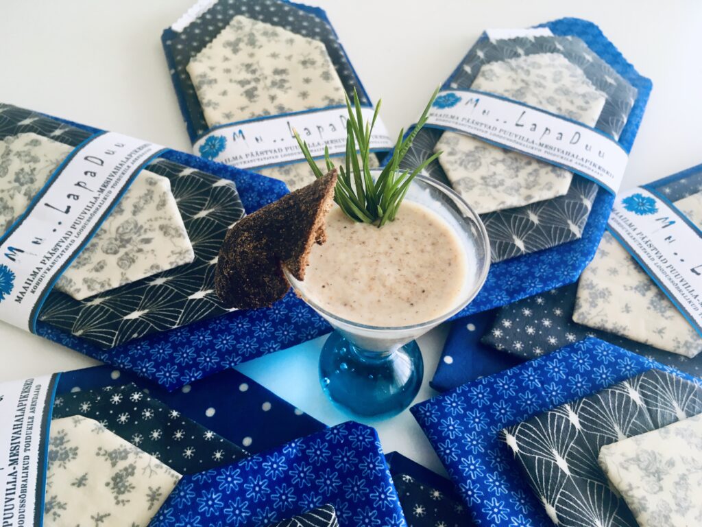 Korduvkasutatav vahakangas – looduslik alternatiiv toidukilele