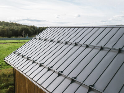 Klassikprofiil 480mm. Matt PUR 0.60mm RR23 tumehall või RR32 tumepruun