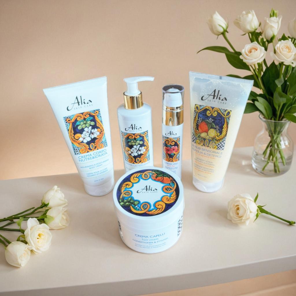 Alia naturaalne kosmeetikasari - näo-, keha- ja juuksehooldus koos kodu aroomidega