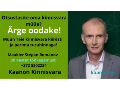 Otsustasite oma kinnisvara müüa?