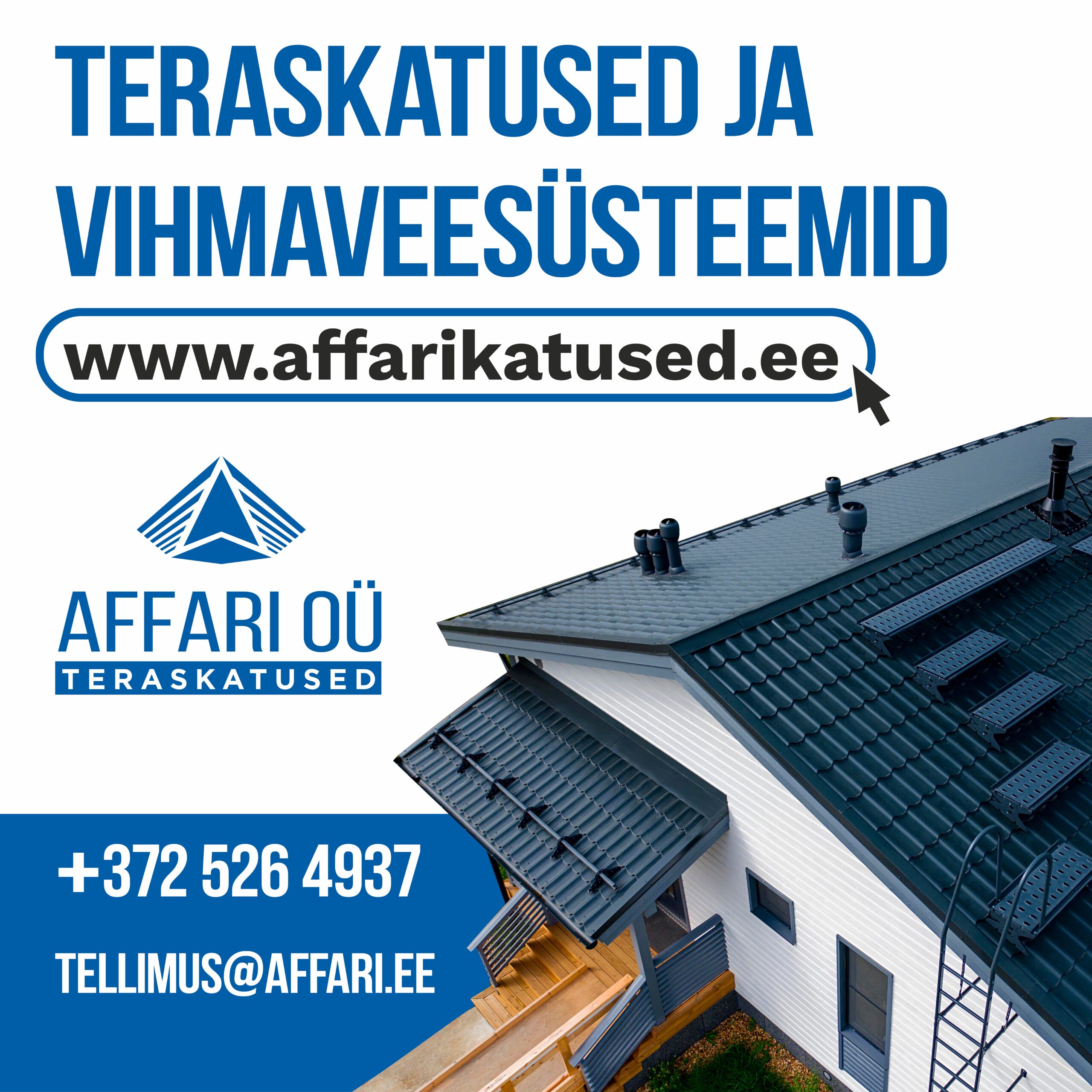 Teraskatused ja lisaplekid taskukohase hindadega.