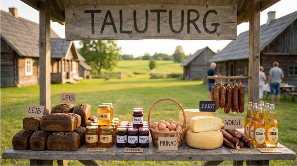 Eesti talupoed ja kohalikud tootjad – Täielik kaardistus maakonniti