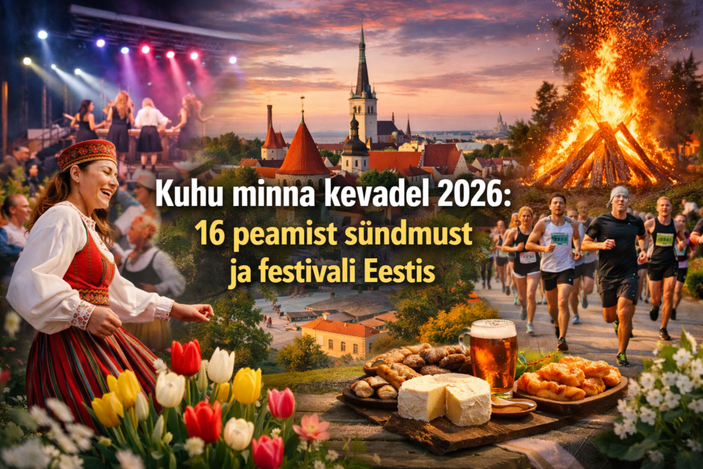 Kuhu minna kevadel 2026: 15 peamist sündmust ja festivali Eestis