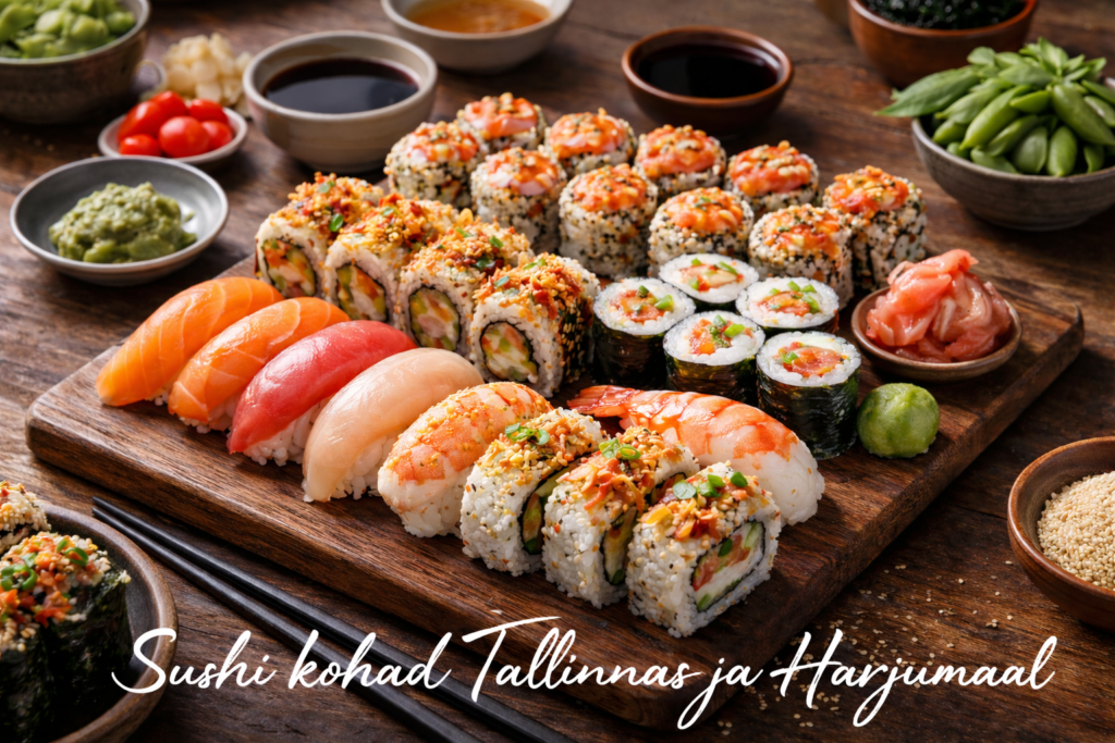 Kus süüa või tellida sushit Tallinnas ja Harjumaal (2026)